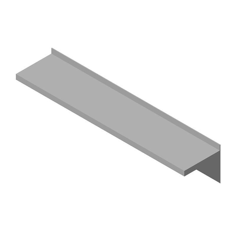 Öztiryakiler Duvar Rafı, 160x30 cm, Paslanmaz Çelik - Öztiryakiler