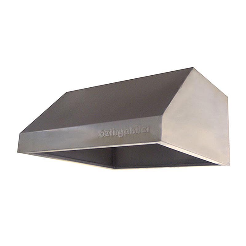 Öztiryakiler Duvar Tipi Filtresiz Davlumbaz, 150x120 cm, Endüstriyel - Öztiryakiler