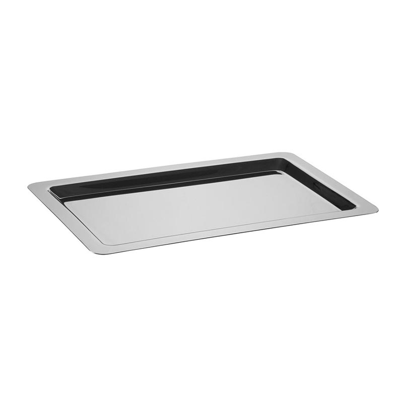 Öztiryakiler Düz Banket Tepsisi, 82x50x2 cm, Paslanmaz Çelik - Öztiryakiler