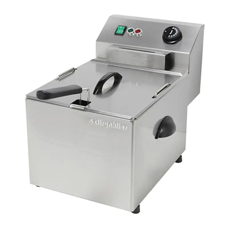 Öztiryakiler EF8S Fritöz, GN 1/2, 8 Lt, Elektrikli, Profesyonel - 1
