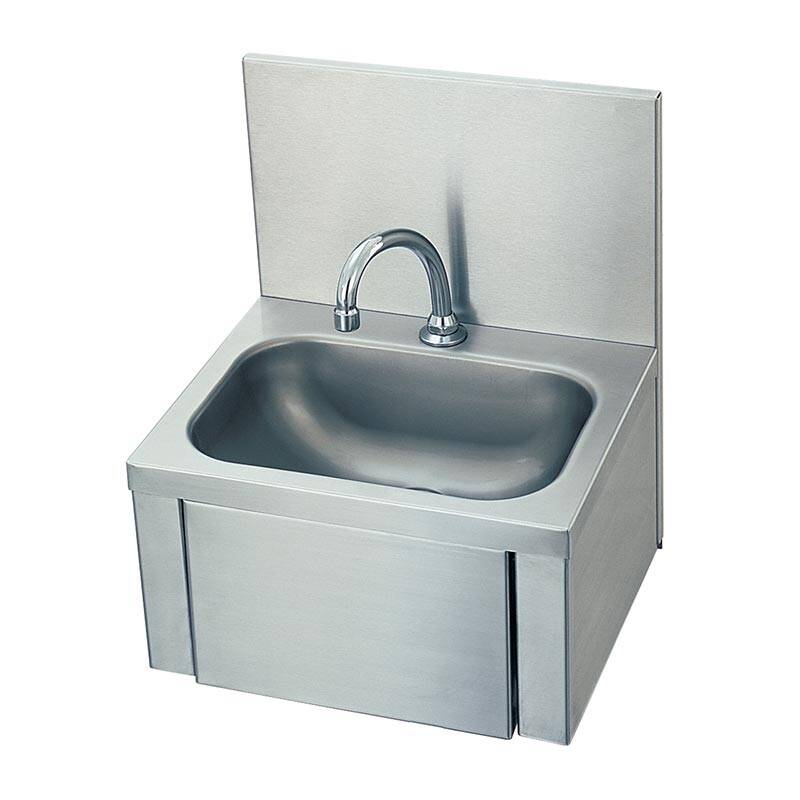 Öztiryakiler El Yıkama Evyesi, Yüksek Sırtlı, Mekanizmasız, 40x33x23 cm - 1