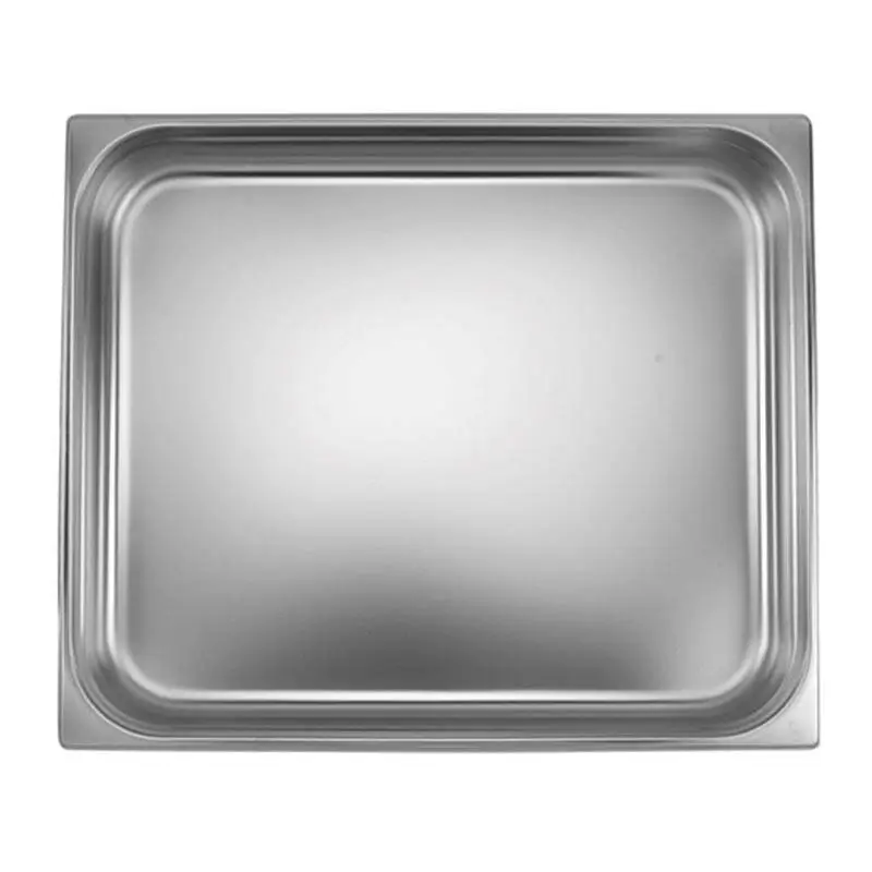 Öztiryakiler Gastronorm Küvet, Paslanmaz Çelik, GN 2/1-65 mm, 18.5 Lt. - 1