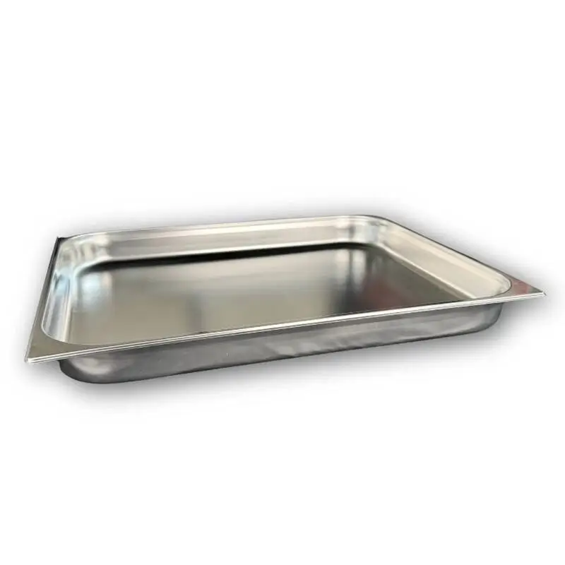 Öztiryakiler Gastronorm Küvet, Paslanmaz Çelik, GN 2/1-65 mm, 18.5 Lt. - 2