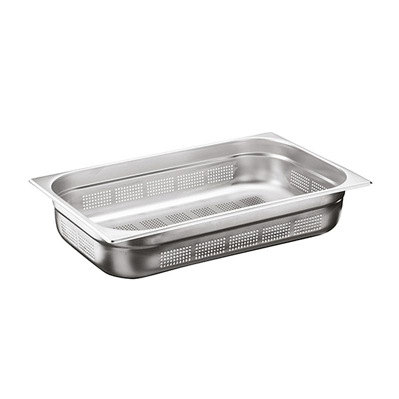Öztiryakiler GN 1/1-150 mm Delikli Gastronorm Küvet, Paslanmaz Çelik - 1