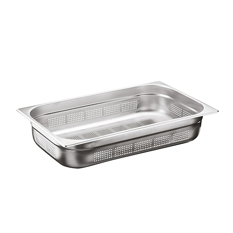 Öztiryakiler GN 1/1-200 mm Delikli Gastronorm Küvet, Paslanmaz Çelik - 1
