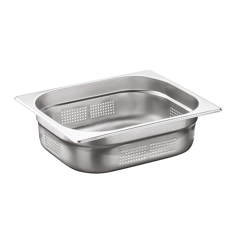 Öztiryakiler GN 1/2-150 mm Delikli Gastronorm Küvet, Paslanmaz Çelik - Öztiryakiler