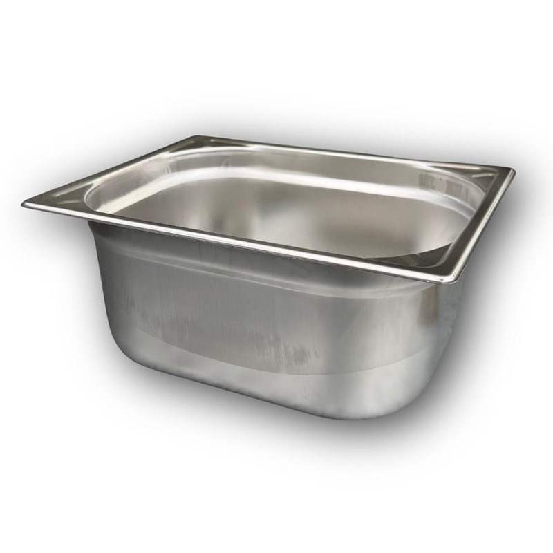 Öztiryakiler GN 1/2-150 mm Köşe Desenli Gastronorm Küvet, Paslanmaz Çelik - Öztiryakiler (1)