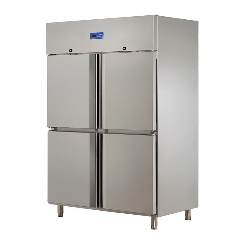 Öztiryakiler GN 1200 LMV Dik Tip Monoblok Derin Dondurucu, 4 Yarım Kapılı, 1400 Lt. - Öztiryakiler