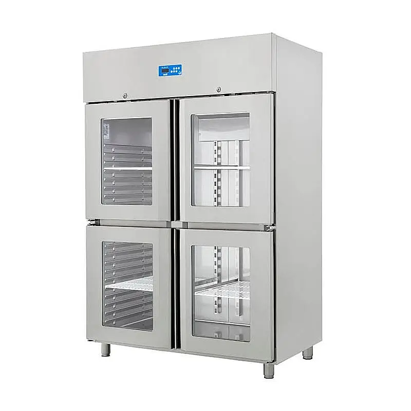 Öztiryakiler GN 1200 NMV 4 Cam Yarım Kapılı Buzdolabı, 1200 Lt, Özel Tel Kondenser - 1