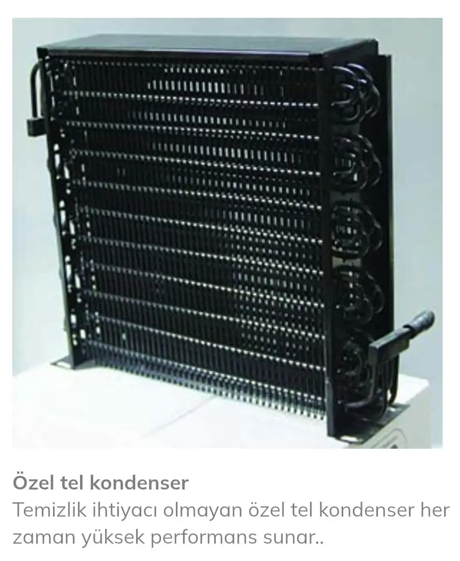 Öztiryakiler GN 1200 NMV Dikey Tip Monoblok Buzdolabı, 4 Yarım Cam Kapılı, Dijital Kontrol Panelli - 7