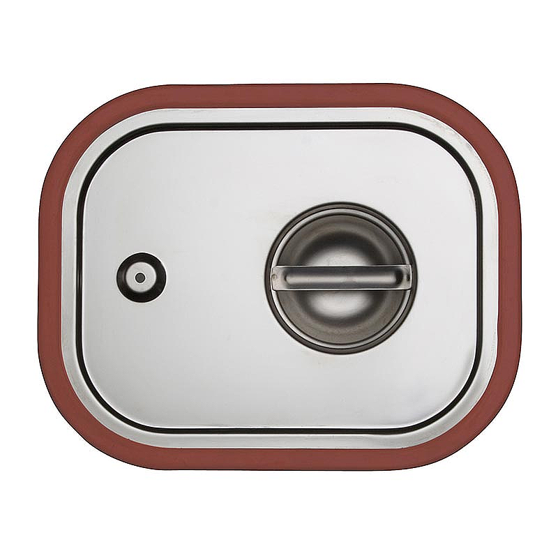 Öztiryakiler GN 1/3 Sızdırmaz Gastronorm Kapak, Paslanmaz Çelik - 1