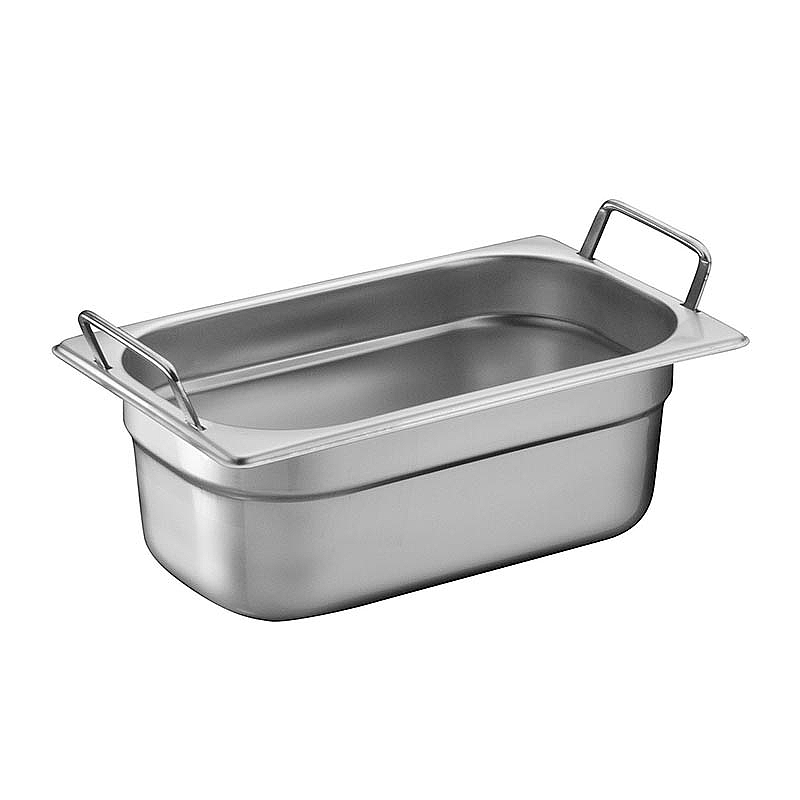 Öztiryakiler GN 1/4-150 mm Saplı Gastronorm Küvet, Paslanmaz Çelik - 1