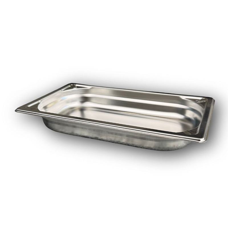 Öztiryakiler GN 1/4-40 mm Köşe Desenli Gastronorm Küvet, Paslanmaz Çelik - 2