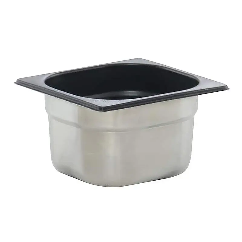 Öztiryakiler GN 1/6-100 mm Yapışmaz Gastronorm Küvet, 176x162x100 mm. - 1