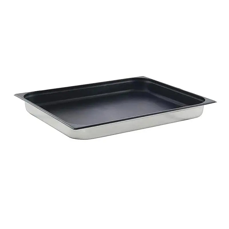 Öztiryakiler GN 2/1-20 mm Yapışmaz Gastronorm Küvet, 53x65x2 cm. - 1
