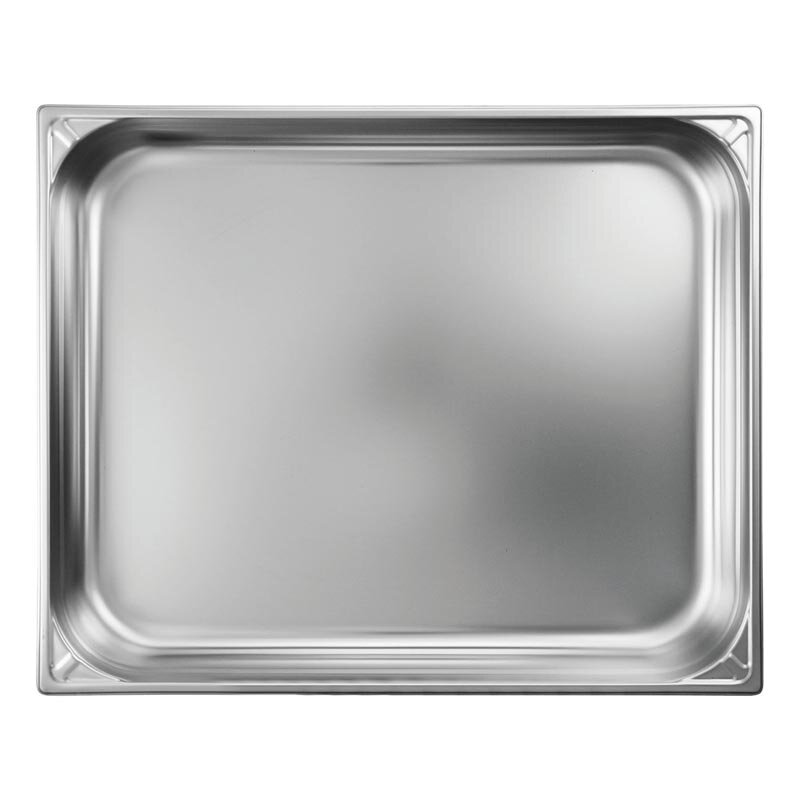 Öztiryakiler GN 2/1-200 mm Köşe Desenli Gastronorm Küvet, Paslanmaz Çelik - Öztiryakiler