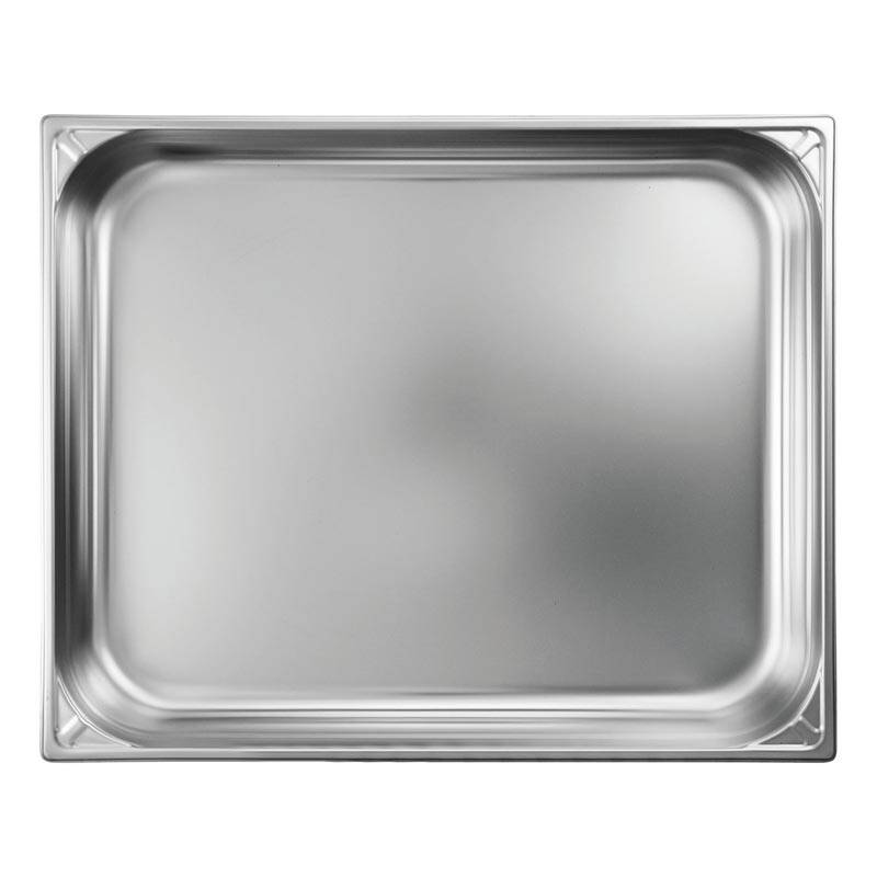 Öztiryakiler GN 2/1-200 mm Köşe Desenli Gastronorm Küvet, Paslanmaz Çelik - 1