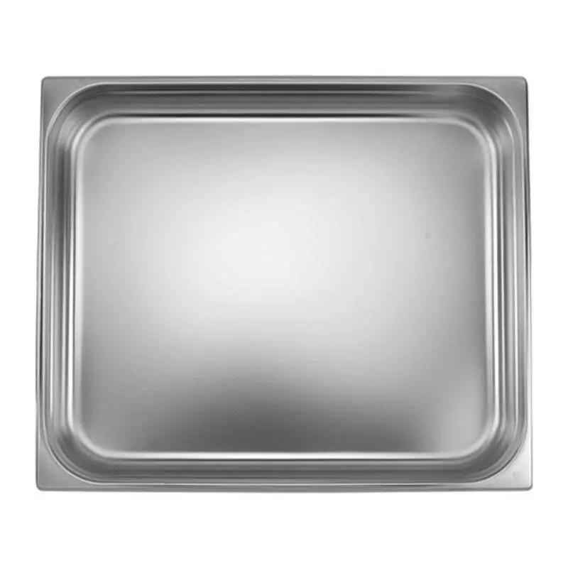 Öztiryakiler GN 2/1-40 mm Gastronorm Küvet, 65x53x4 cm, 10 Lt, 40 Porsiyon - 1