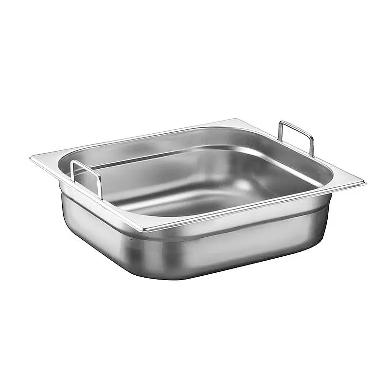 Öztiryakiler GN 2/3-100 mm Saplı Gastronorm Küvet, 8 Lt. - 1