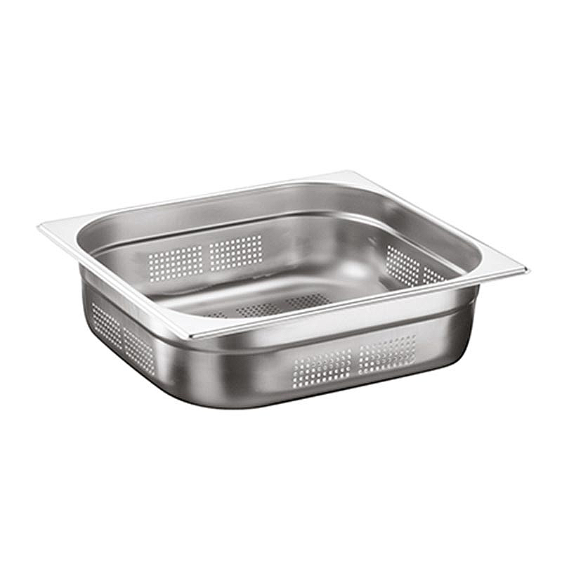 Öztiryakiler GN 2/3-20 mm Delikli Gastronorm Küvet, Paslanmaz Çelik - Öztiryakiler