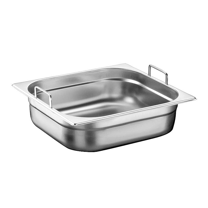 Öztiryakiler GN 2/3-65 mm Saplı Gastronorm Küvet, Paslanmaz Çelik - 1