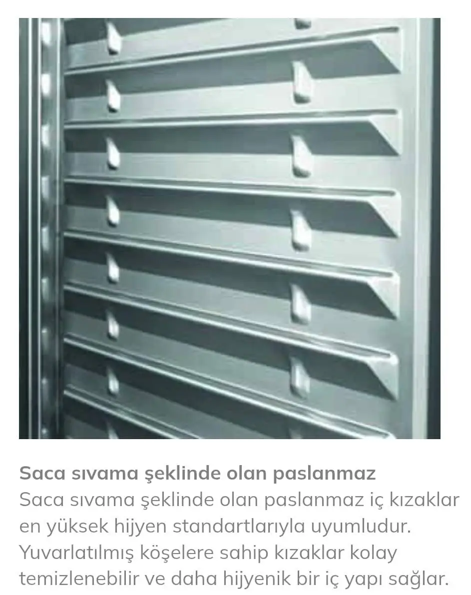 Öztiryakiler GN 600 LMV Dik Tip Monoblok Raflı Derin Dondurucu, Tek Kapılı, Dijital Kontrol Panelli - 9