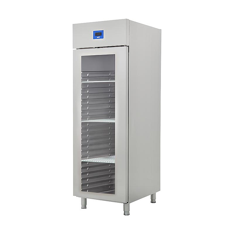 Öztiryakiler GN 600 NMV Eko Tek Cam Kapılı Buzdolabı, 600 Lt, Paslanmaz Çelik - Öztiryakiler