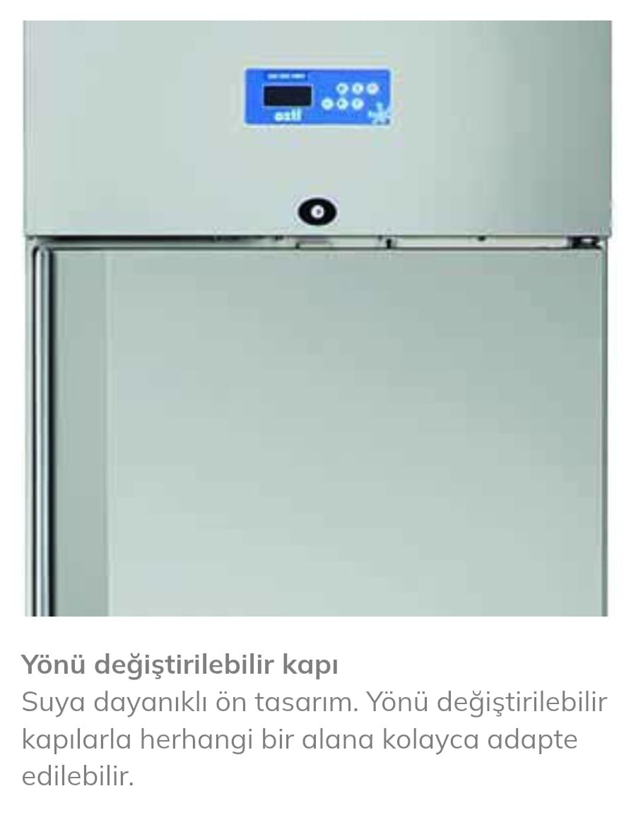 Öztiryakiler GN 600 NMV Tek Kapılı Dikey Tip Buzdolabı, Monoblok, Led Aydınlatmalı, 700 Lt. - 4