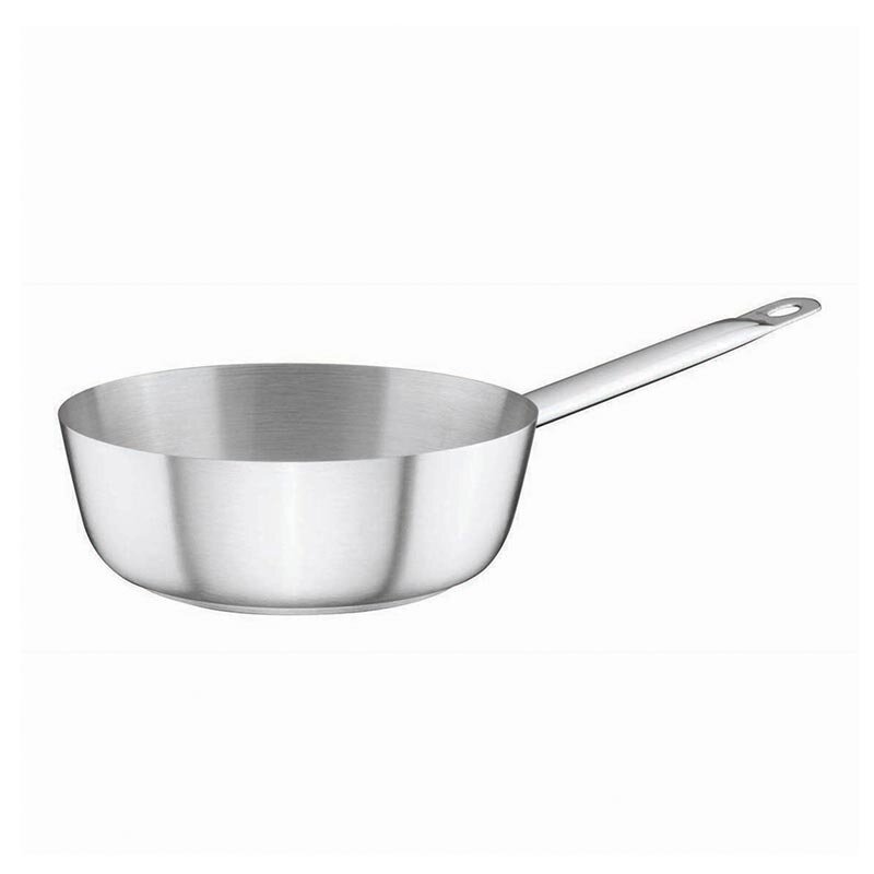 Öztiryakiler İndüksiyon Sote Tavası, Yüksek Kalite Çelik, 24x7 cm - Öztiryakiler