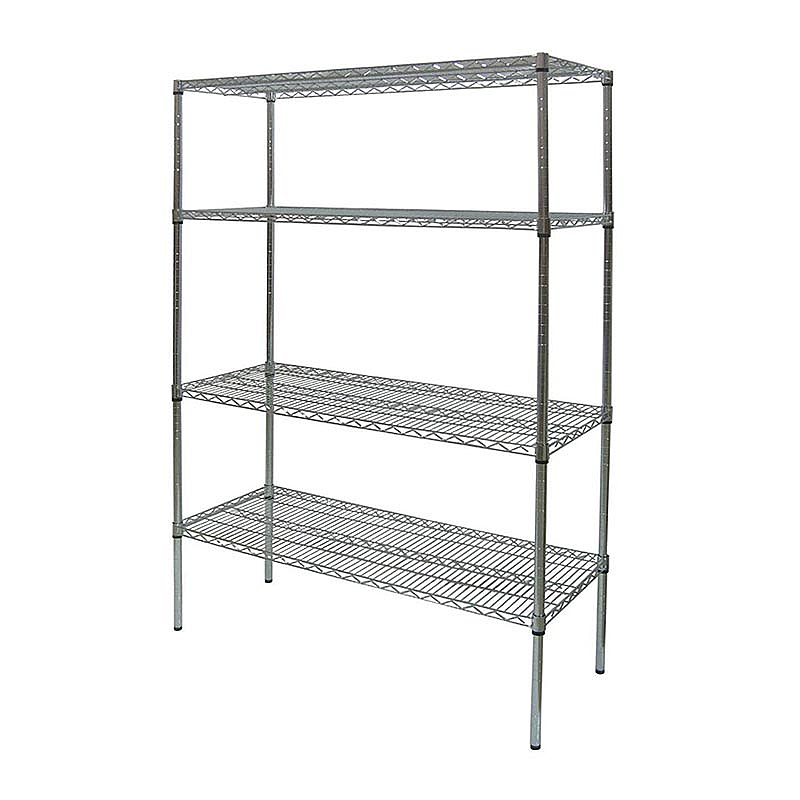 Öztiryakiler İstif Rafı, 4 Izgara Tabla, 160x50 cm, Paslanmaz Çelik - Öztiryakiler