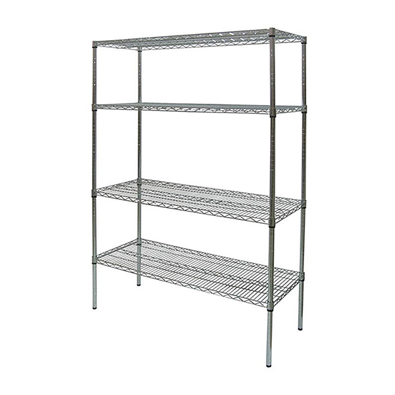 Öztiryakiler İstif Rafı, 4 Izgara Tabla, 160x80 cm, Paslanmaz Çelik - Öztiryakiler