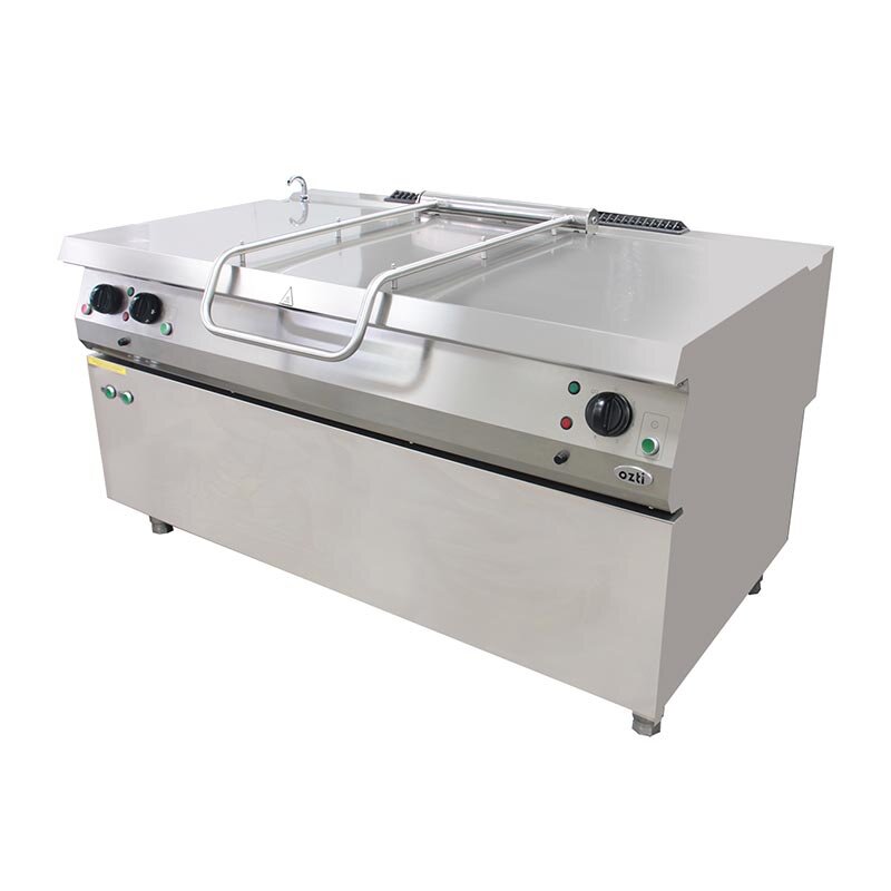 Öztiryakiler Kaldırma Motorlu Devrilir Tava, Elektrikli, Paslanmaz Çelik - Öztiryakiler