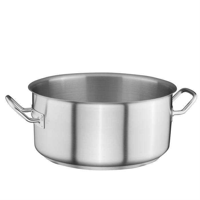 Öztiryakiler Kapaklı İndüksiyon Uyumlu Silindirik Tencere, Paslanmaz Çelik 40x19 cm - 1