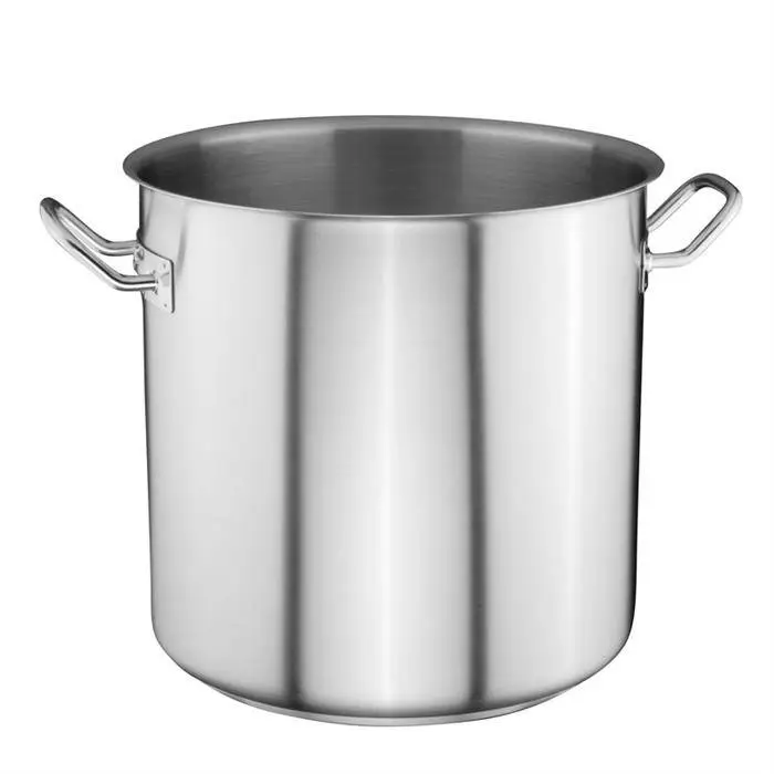 Öztiryakiler Kapaklı Silindirik Tencere, İndüksiyon Uyumlu, Paslanmaz Çelik, 45x45 cm - 1