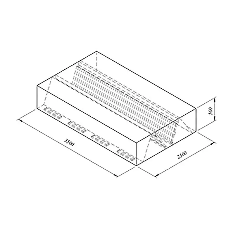 Öztiryakiler Kutu Tip Filtreli Çift Cidar Davlumbaz, 3500x2000 mm, Endüstriyel - 1