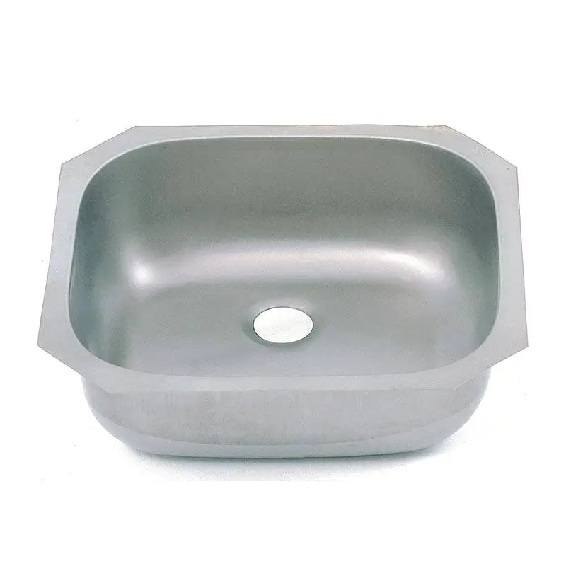 Öztiryakiler Mermeraltı Evye, Paslanmaz Çelik, 34x36, 14 cm Yükseklik, 0.8 mm - 1