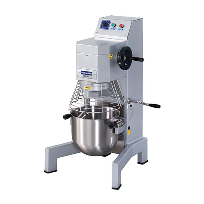 Öztiryakiler Mikser, Şanzımanlı Metos Tip, Paslanmaz Çelik, 60 Lt, Trifaze - Öztiryakiler