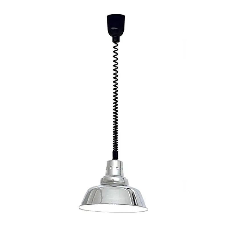 Öztiryakiler MRHL06 Retro Model Asansörlü Sıcak Tutucu Lamba, 31x26 cm, Krom, 500 Watt - 1