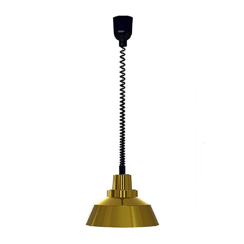 Öztiryakiler MRHL07 Retro Model Asansörlü Sıcak Tutucu Lamba, 31x26 cm, Pirinç, 500 Watt. - Öztiryakiler