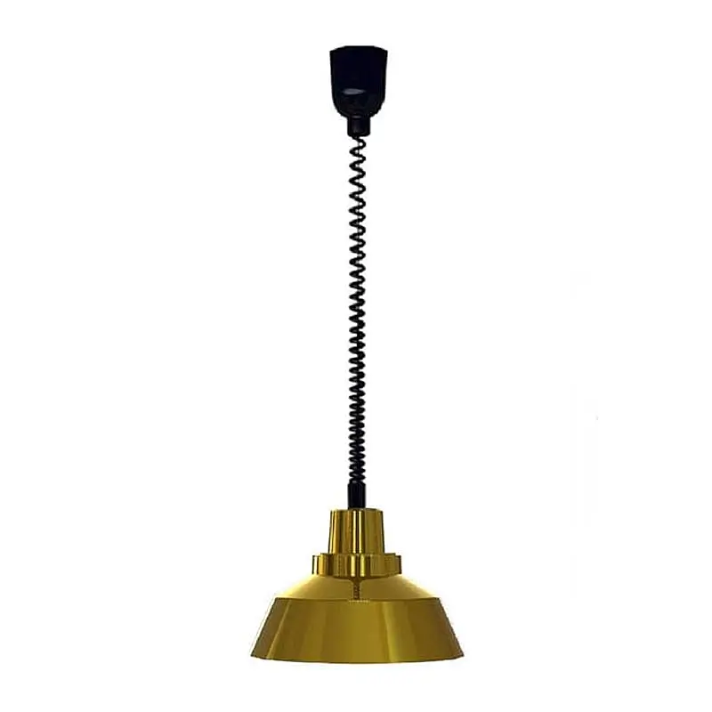 Öztiryakiler MRHL07 Retro Model Asansörlü Sıcak Tutucu Lamba, 31x26 cm, Pirinç, 500 Watt. - 1