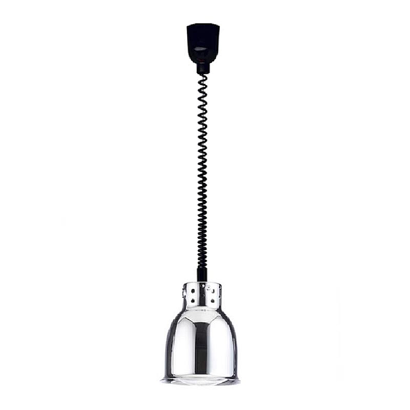 Öztiryakiler MRHL10 Infrared Asansörlü Sıcak Tutucu Lamba, 18x22.5 cm, Krom, 250 Watt. - 1