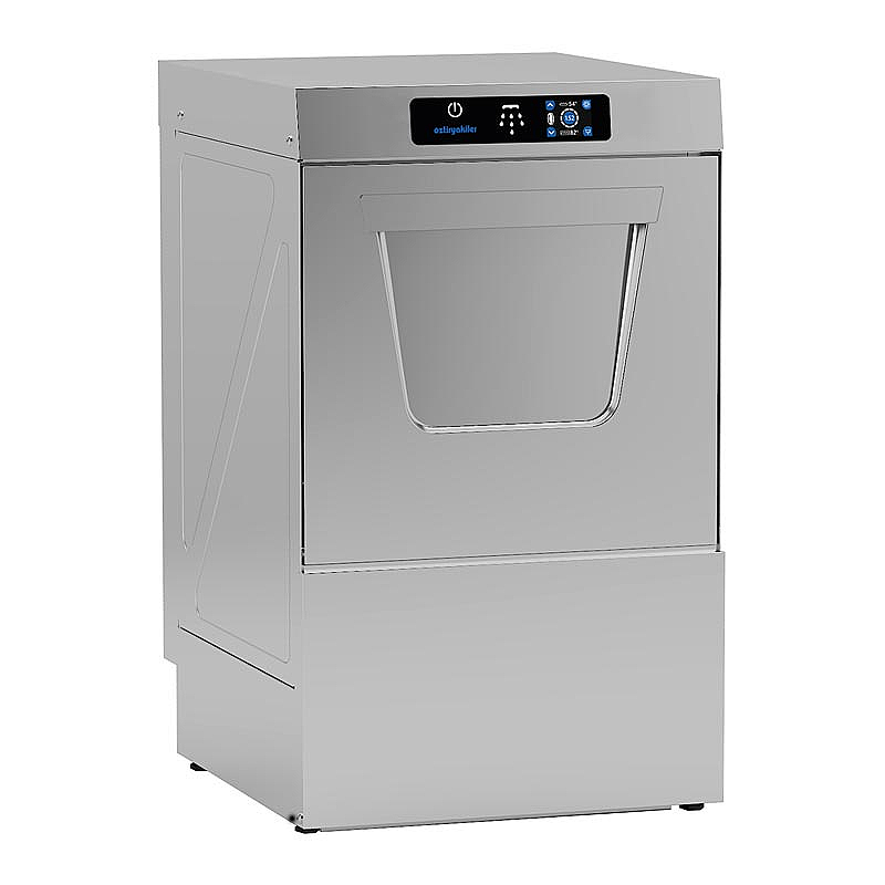 Öztiryakiler OBY 40T Touch Panel Bardak Yıkama Makinesi, 40x40 cm Sepetli, 500 Bardak/Saat - Öztiryakiler
