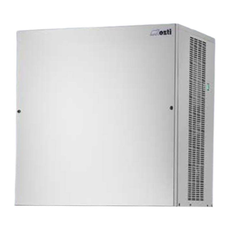 Öztiryakiler ODB414A Hızlı Küp Buz Makinesi, Haznesiz, Sanayi Tipi, 414 kg/gün Kapasiteli - 1