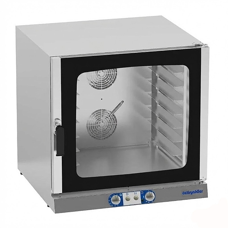 Öztiryakiler OKFBE 40607 Patisserie Fırın, 7 Tepsi Kapasiteli, 40x60 cm, Elektrikli, Silikon Contalı - Öztiryakiler