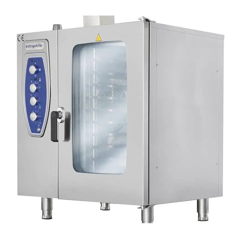 Öztiryakiler OKFG 102 Konveksiyonlu Kızaklı Fırın, Emniyet Termostatlı, GN 2/1 10 Tepsi Kapasiteli, Gazlı - 1