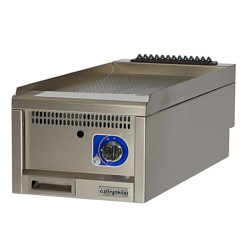 Öztiryakiler Optimum 700 Seri OGG 4070 NE Grill Plate Izgara, 40x70x28 cm, Gazlı, Paslanmaz Çelik - 1