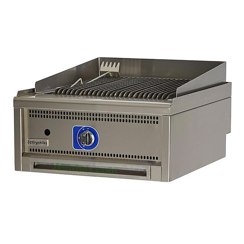 Öztiryakiler Optimum 900 Seri ODG 4090 E Set Üstü Döküm Izgara, 40x90x28 cm, Gazlı, 8 kW. - Öztiryakiler