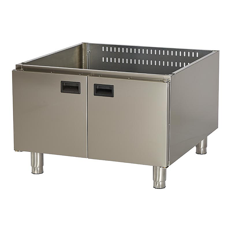 Öztiryakiler Optimum 900 Seri ODK 8090 Set Altı Kapaklı Dolaplı Taban Rafı, 80x84x57 cm, Paslanmaz Çelik - 1