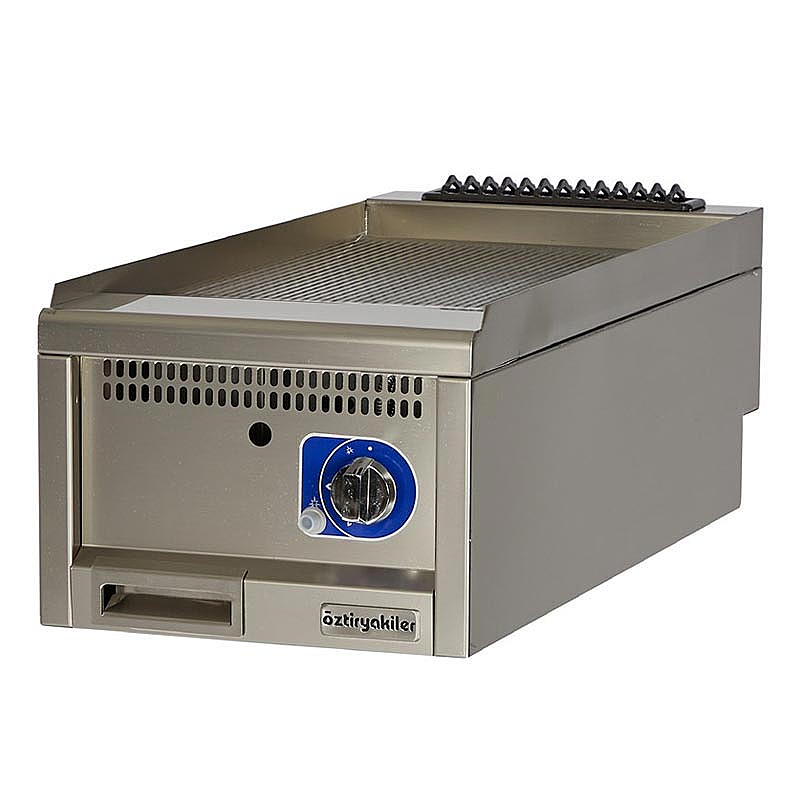 Öztiryakiler Optimum 900 Seri OGG 4090 E Grill Plate Izgara, 40x90x28 cm, Gazlı, Paslanmaz Çelik - Öztiryakiler