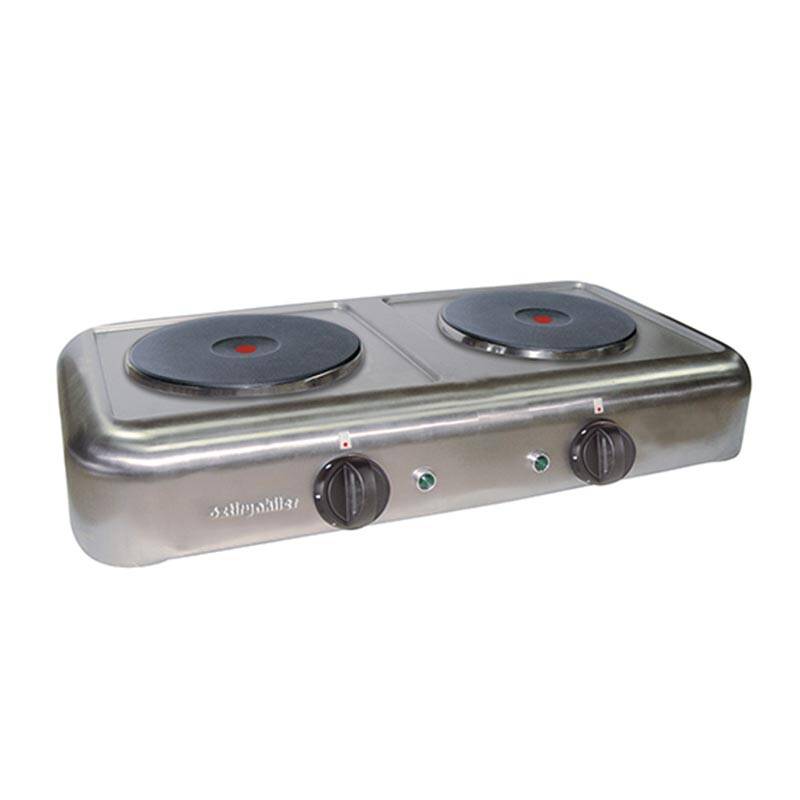 Öztiryakiler OSO 4075.1 Compact Ocak, İkili, Sanayi Tipi, 75x40 cm, Elektrikli - 1